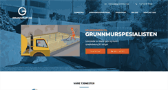 Desktop Screenshot of grunnmur.net